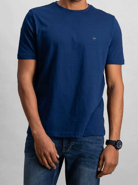 Fynch Hatton Polo & T-Shirts Fynch Hatton - Premium Cotton Midnight T-Shirt