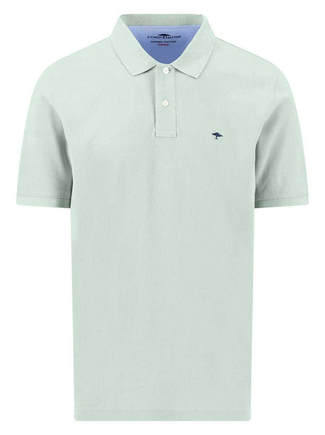 Fynch Hatton Polo & T-Shirts Fynch Hatton - Premium Cotton Mint Polo Shirt