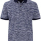 Fynch Hatton Polo & T-Shirts Fynch Hatton - Premium Cotton Missoni Finish Navy Polo Shirt