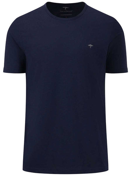 Fynch Hatton Polo & T-Shirts Fynch Hatton - Premium Cotton Navy T-Shirt