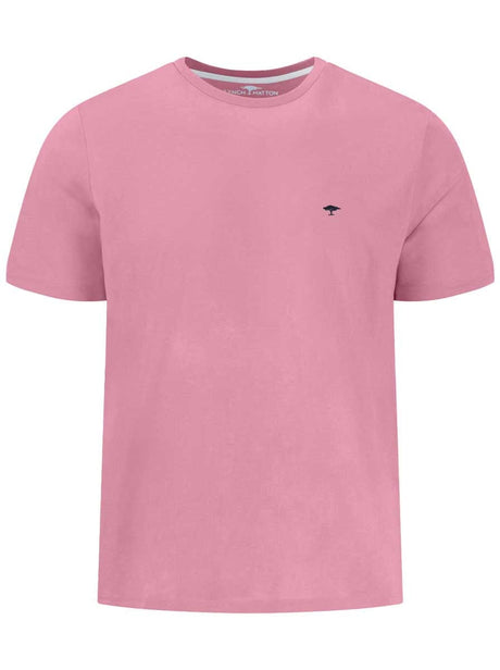 Fynch Hatton Polo & T-Shirts Fynch Hatton - Premium Cotton Pink T-Shirt