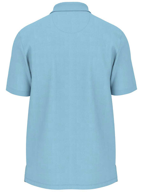 Fynch Hatton Polo & T-Shirts Fynch Hatton - Premium Cotton Sky Polo Shirt