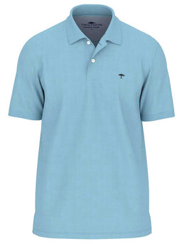 Fynch Hatton Polo & T-Shirts Fynch Hatton - Premium Cotton Sky Polo Shirt
