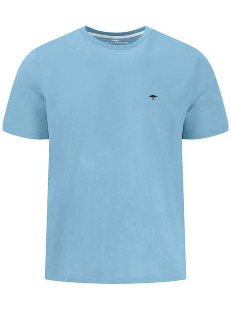 Fynch Hatton Polo & T-Shirts Fynch Hatton - Premium Cotton Sky T-Shirt