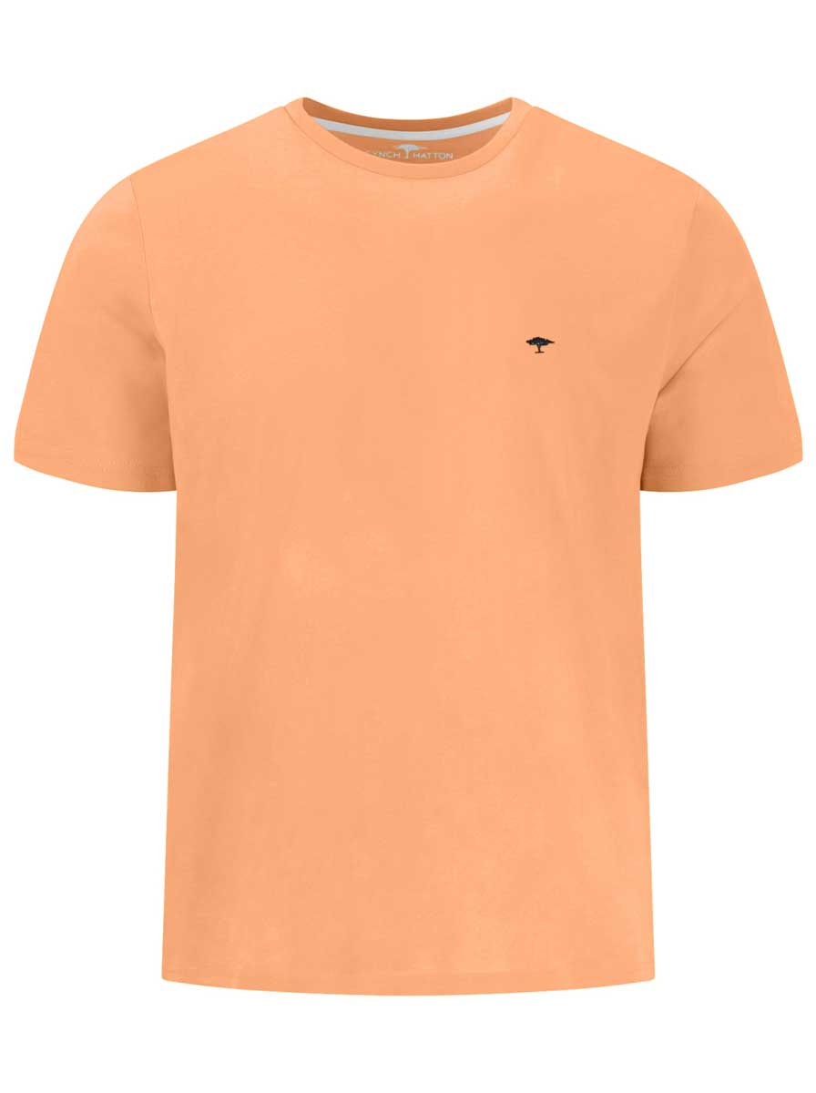Fynch Hatton Polo & T-Shirts Fynch Hatton - Premium Cotton Tangerine T-Shirt