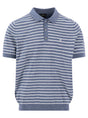 Fynch Hatton Polo & T-Shirts Fynch Hatton - Striped Horizon Knitted Polo Shirt
