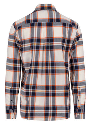 Fynch Hatton Shirts Fynch Hatton - Check Cotton Flannel Shirt