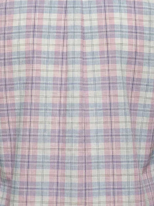 Fynch Hatton Shirts Fynch Hatton - Check Cotton Long Sleeve Magnolia Shirt