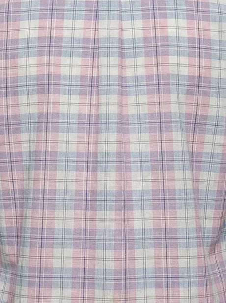 Fynch Hatton Shirts Fynch Hatton - Check Cotton Long Sleeve Magnolia Shirt