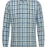 Fynch Hatton Shirts Fynch Hatton - Check Cotton Long Sleeve Mint Shirt