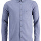 Fynch Hatton Shirts Fynch Hatton - Cotton Flannel Long Sleeve Crystal Blue Shirt