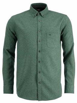 Fynch Hatton Shirts Fynch Hatton - Cotton Flannel Long Sleeve Fern Shirt