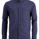 Fynch Hatton Shirts Fynch Hatton - Cotton Flannel Long Sleeve Navy Shirt