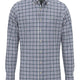 Fynch Hatton Shirts Fynch Hatton - Fine Check Cotton Long Sleeve Fern Shirt