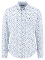 Fynch Hatton Shirts Fynch Hatton - Floral Print Cotton Long Sleeve Horizon Shirt
