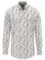 Fynch Hatton Shirts Fynch Hatton - Floral Print Cotton Long Sleeve Magnolia Shirt