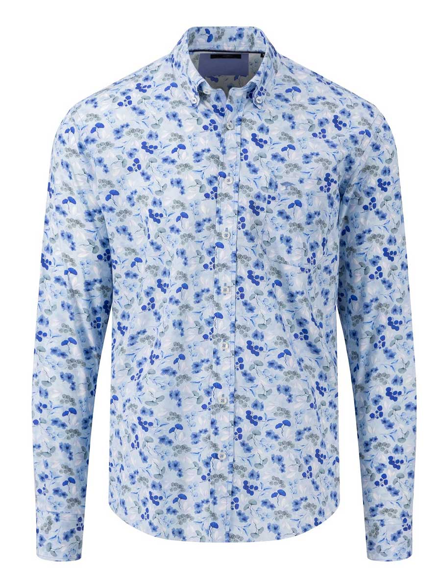 Fynch Hatton Shirts Fynch Hatton - Floral Print Shirt