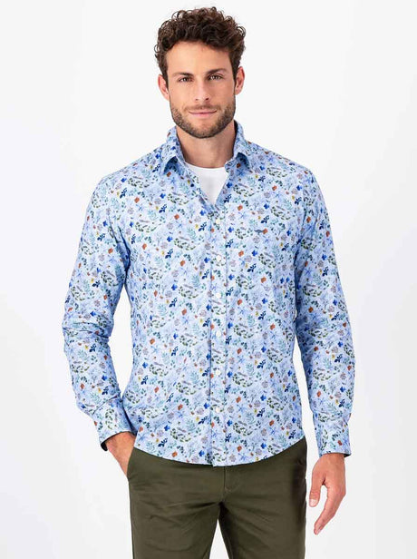 Fynch Hatton Shirts Fynch Hatton - Floral Print Shirt