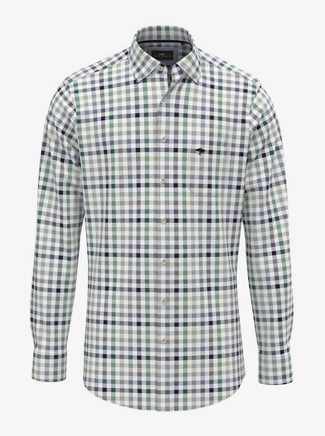 Fynch Hatton Shirts Fynch Hatton - Gingham Check Cotton Shirt