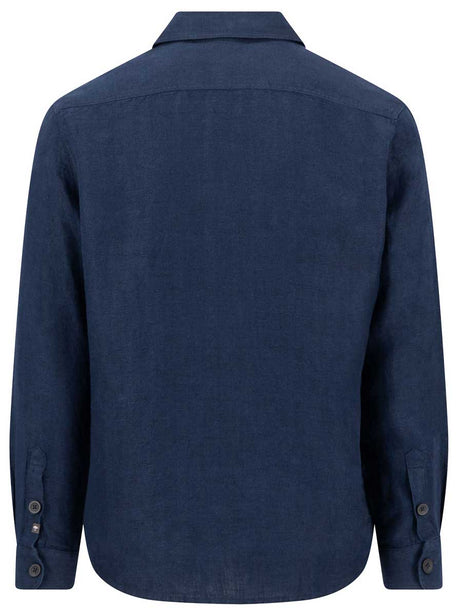Fynch Hatton Shirts Fynch Hatton - Linen Overshirt