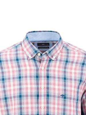 Fynch Hatton Shirts Fynch Hatton - Multi Check Cotton Shirt