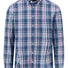 Fynch Hatton Shirts Fynch Hatton - Multi Check Ink Blue Long Sleeve Cotton Shirt