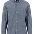 Fynch Hatton Shirts Fynch Hatton - Multi Check Ink Blue Long Sleeve Cotton Shirt