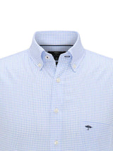 Fynch Hatton Shirts Fynch Hatton - Oxford Cotton Blue Check Shirt