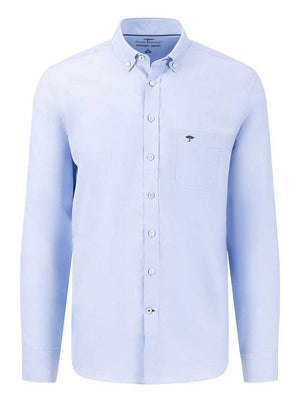 Fynch Hatton Shirts Fynch Hatton - Oxford Cotton Blue Shirt