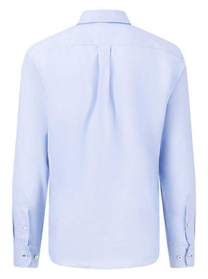 Fynch Hatton Shirts Fynch Hatton - Oxford Cotton Blue Shirt