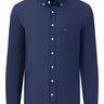 Fynch Hatton Shirts Fynch Hatton - Oxford Cotton Navy Shirt