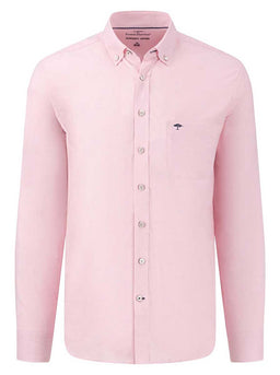 Fynch Hatton Shirts Fynch Hatton - Oxford Cotton Pink Shirt