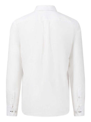 Fynch Hatton Shirts Fynch Hatton - Oxford Cotton White Shirt