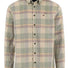 Fynch Hatton Shirts Fynch Hatton - Plaid Check Cord Long Sleeve Dark Leaf Shirt