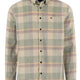 Fynch Hatton Shirts Fynch Hatton - Plaid Check Cord Long Sleeve Dark Leaf Shirt