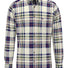 Fynch Hatton Shirts Fynch Hatton - Plaid Check Cotton Long Sleeve Deep Merlot Shirt