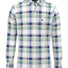 Fynch Hatton Shirts Fynch Hatton - Premium Cotton Check Blue Shirt