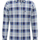 Fynch Hatton Shirts Fynch Hatton - Premium Cotton Check Navy Shirt