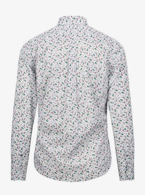 Fynch Hatton Shirts Fynch Hatton - Premium Cotton Floral Print Shirt