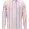 Fynch Hatton Shirts Fynch Hatton - Premium Cotton Pink Multi Stripe Shirt