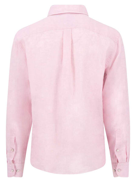 Fynch Hatton Shirts Fynch Hatton - Premium Linen Magnolia Shirt