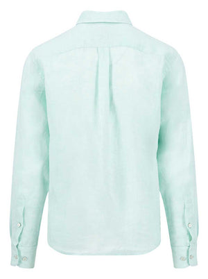 Fynch Hatton Shirts Fynch Hatton - Premium Linen Mint Shirt
