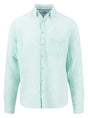 Fynch Hatton Shirts Fynch Hatton - Premium Linen Mint Shirt