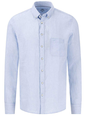 Fynch Hatton Shirts Fynch Hatton - Premium Linen Sky Shirt