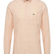Fynch Hatton Shirts Fynch Hatton - Striped Oxford Cotton Long Sleeve Tangerine Shirt