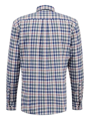 Fynch Hatton Shirts Fynch Hatton - Winter Gingham Flannel Shirt