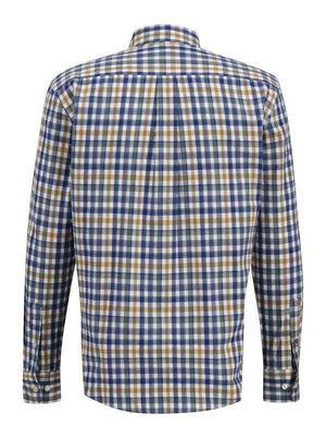 Fynch Hatton Shirts Fynch Hatton - Winter Gingham Flannel Shirt