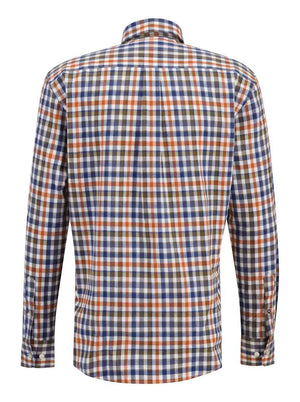 Fynch Hatton Shirts Fynch Hatton - Winter Gingham Flannel Shirt