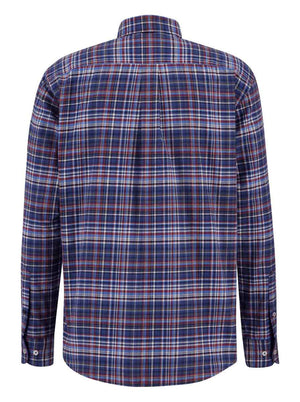 Fynch Hatton Shirts Fynch Hatton - Winter Multi Check Flannel Shirt