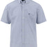 Fynch Hatton Short Sleeve Shirts Fynch Hatton - Cotton Micro Print New Breeze Short Sleeve Shirt
